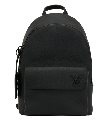 Takeoff Backpack, &pound;1,200, Handbags, Black, Leather, Front view